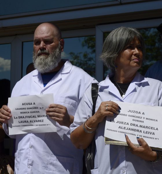 condenas a Monica Gurina y Leandro Sanchez