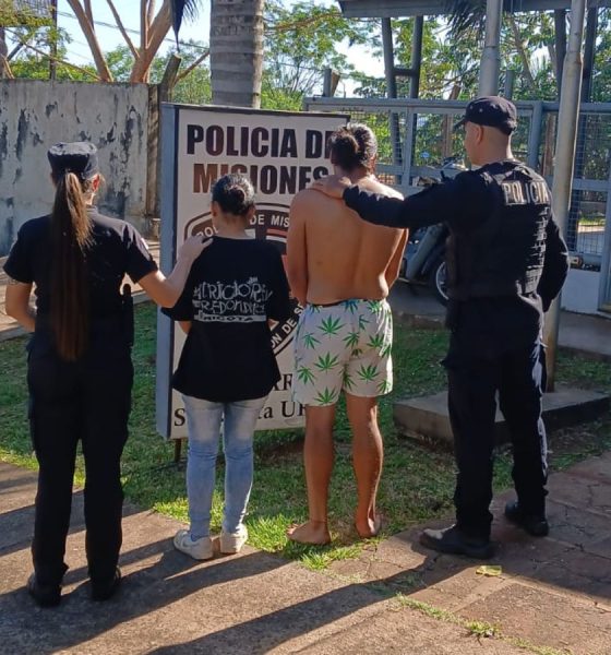 Mujer policía intentó robar un celular con su novio y fue detenida en Posadas