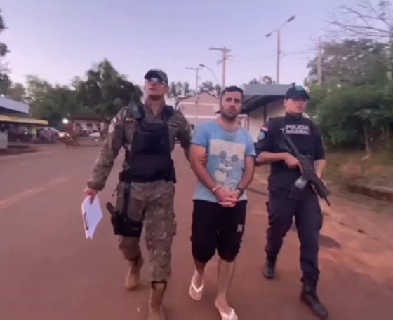 Homicida recapturado en Paraguay fue enviado a la cárcel de Eldorado