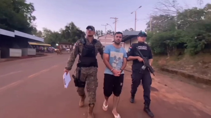 Homicida recapturado en Paraguay fue enviado a la cárcel de Eldorado