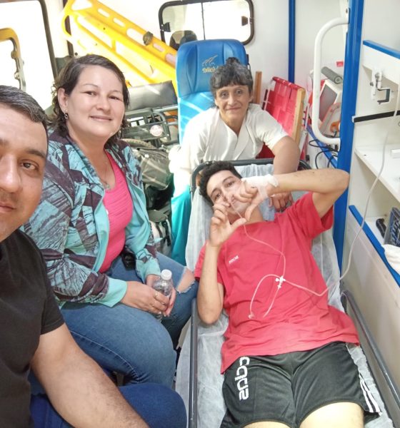 Estudiante trasladado a Eldorado tras el Yazá: "Está vivo, es lo que importa"