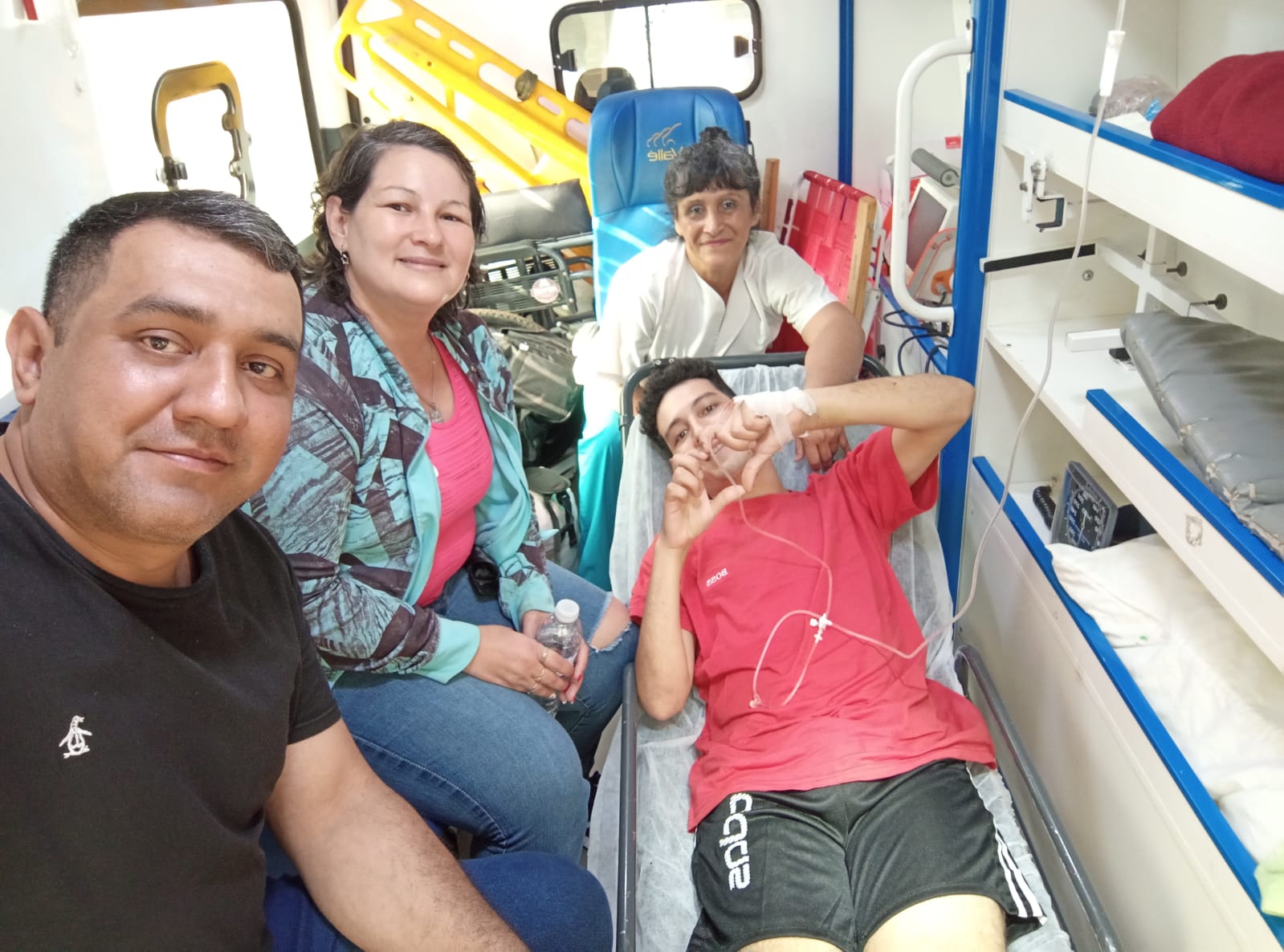 Estudiante trasladado a Eldorado tras el Yazá: "Está vivo, es lo que importa"