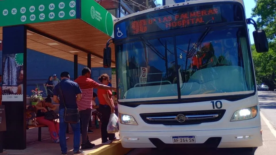 boleto colectivos oberá