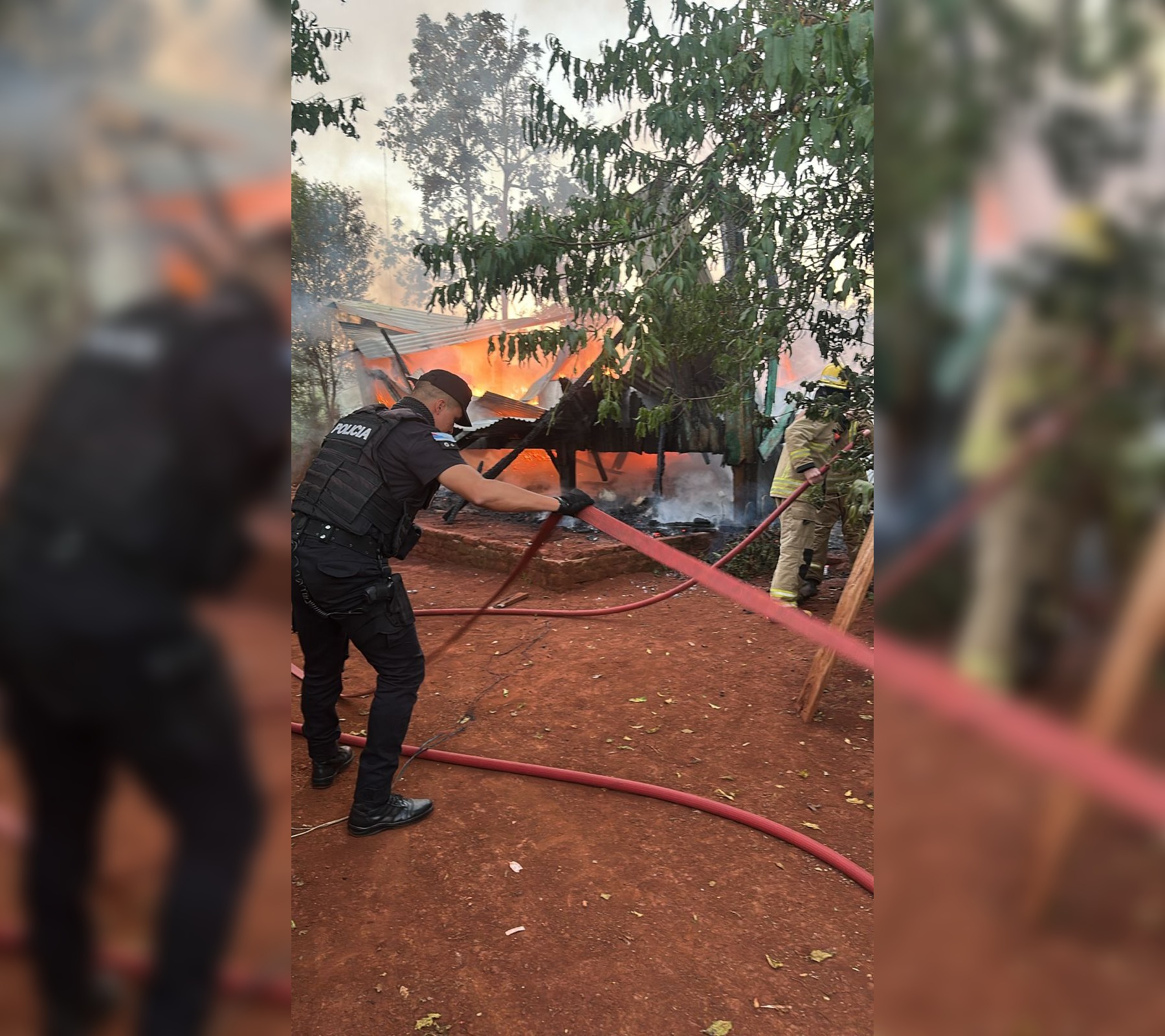 el soberbio niño incendio