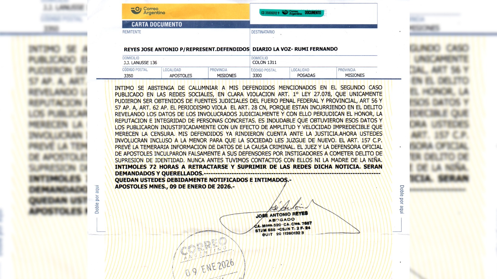 Ex juez pide censura a LVM por nota sobre entrega de bebés en Concepción imagen-9