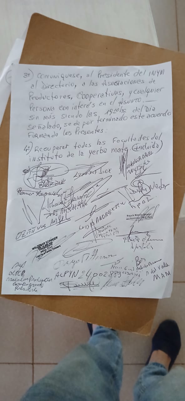 Frenan cosecha de yerba hasta que el Inym “recupere facultades y fije precios” imagen-12