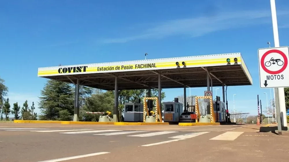 Desde el lunes rige nuevo cuadro tarifario en el peaje de la ruta 105