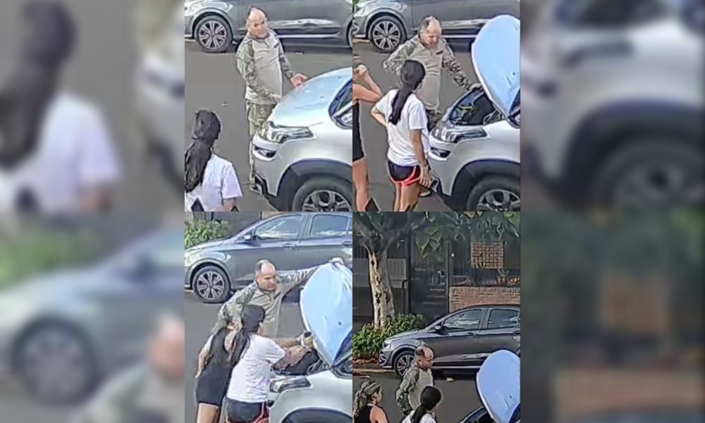 vestido del ejército robo auto