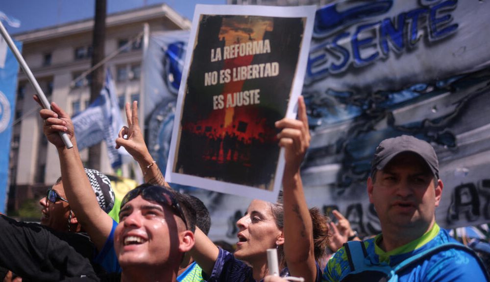 Reforma laboral protestas