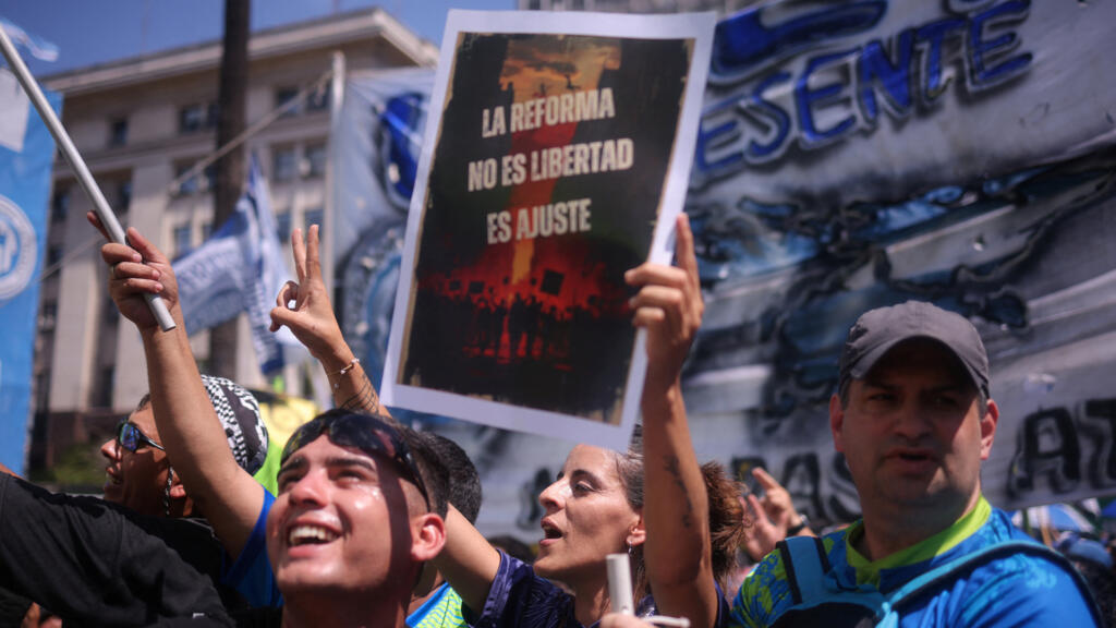 Reforma laboral protestas