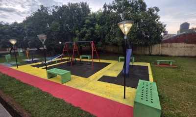 La Municipalidad de Alem puso en valor la plaza del barrio Juan Pablo II