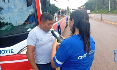 Chofer de un micro que iba de Misiones a Salta dio positivo en alcoholemia
