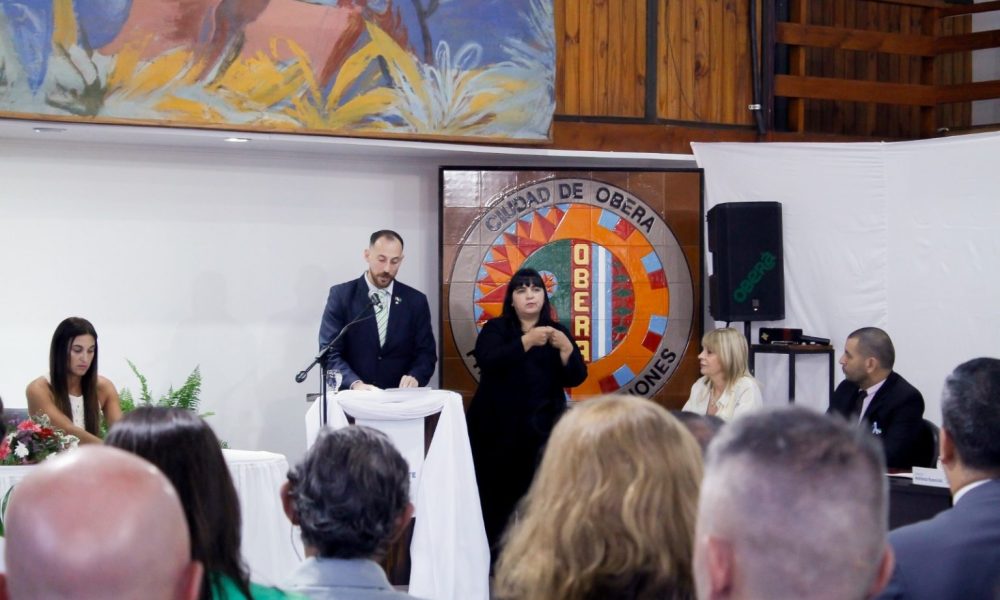 Con discurso del intendente Hassan, HCD de Oberá inició el año legislativo