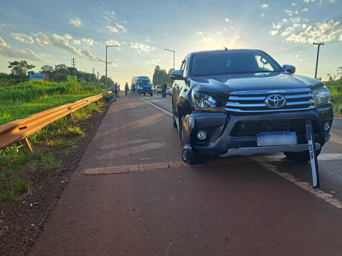 motociclista ruta 14