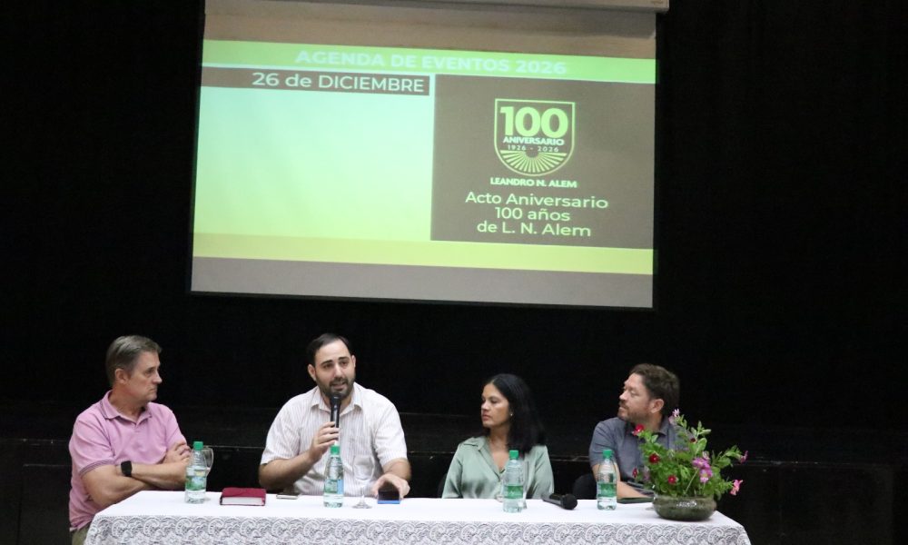 Alem presentó su Agenda de Eventos 2026