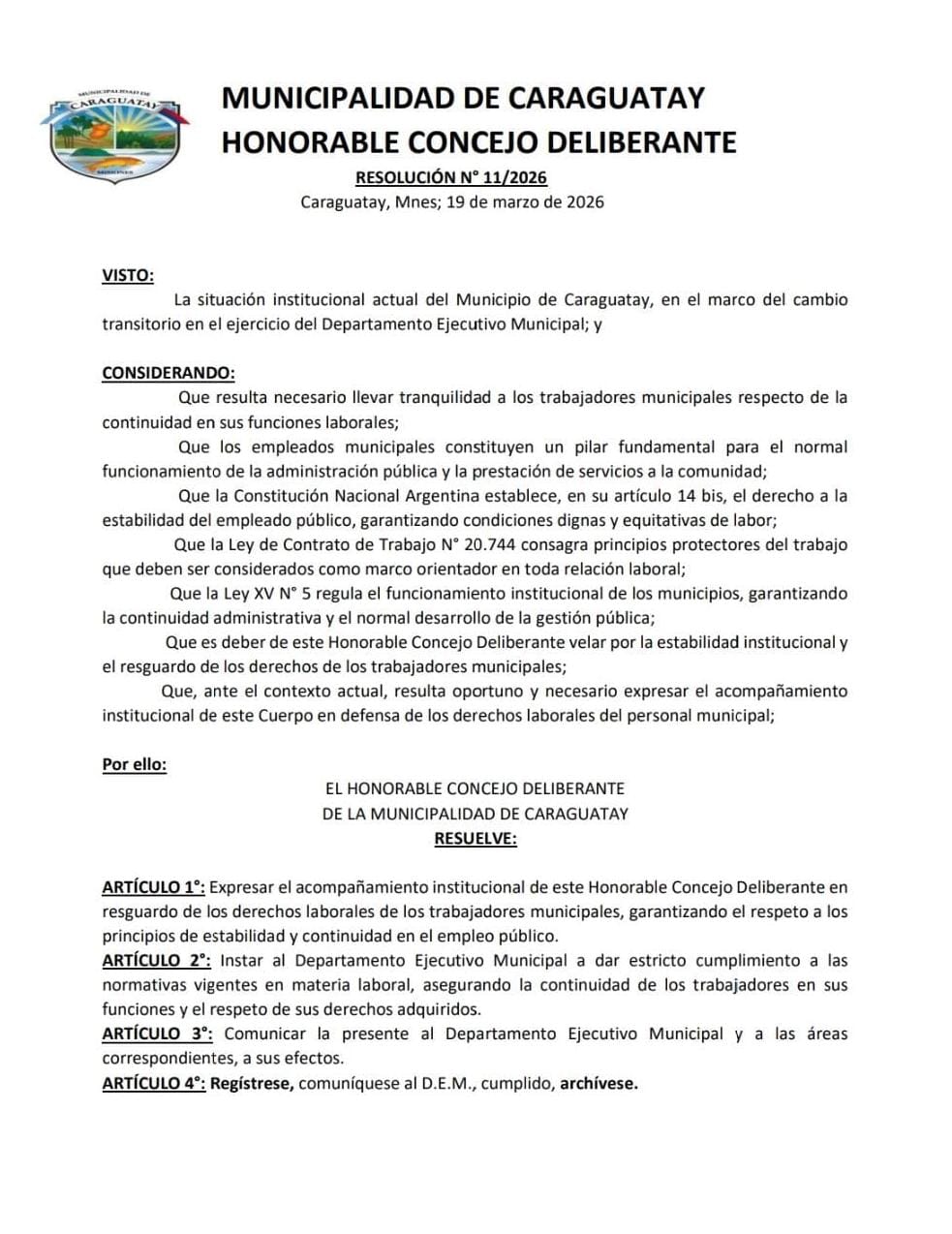 Nueva intendenta pasa la motosierra en Caraguatay a cuatro días de asumir imagen-12