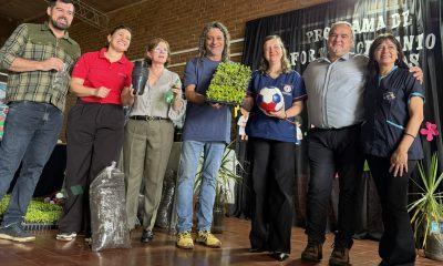 Escuelas de educación especial participaron en jornada de fortalecimiento de huertas