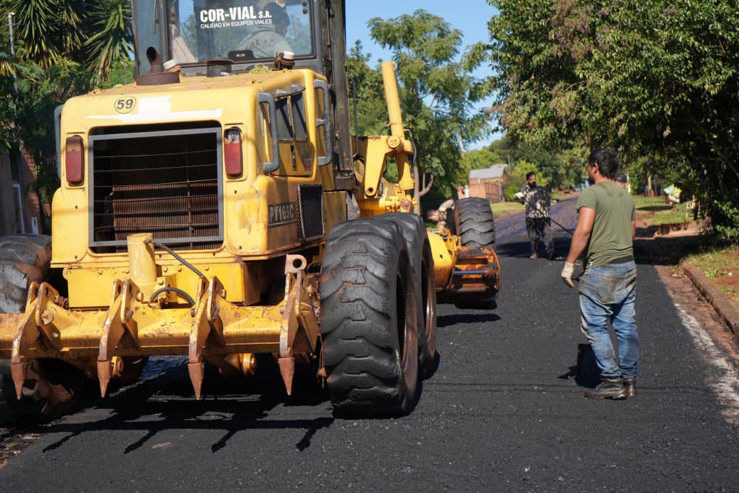 Plan “100 Cuadras del Centenario”: Alem sumó cinco calles más de asfalto
