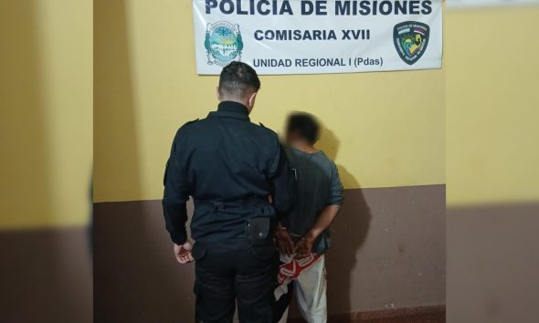 Amenazó con matar a martillazos a su novia, mordió a un policía y fue preso