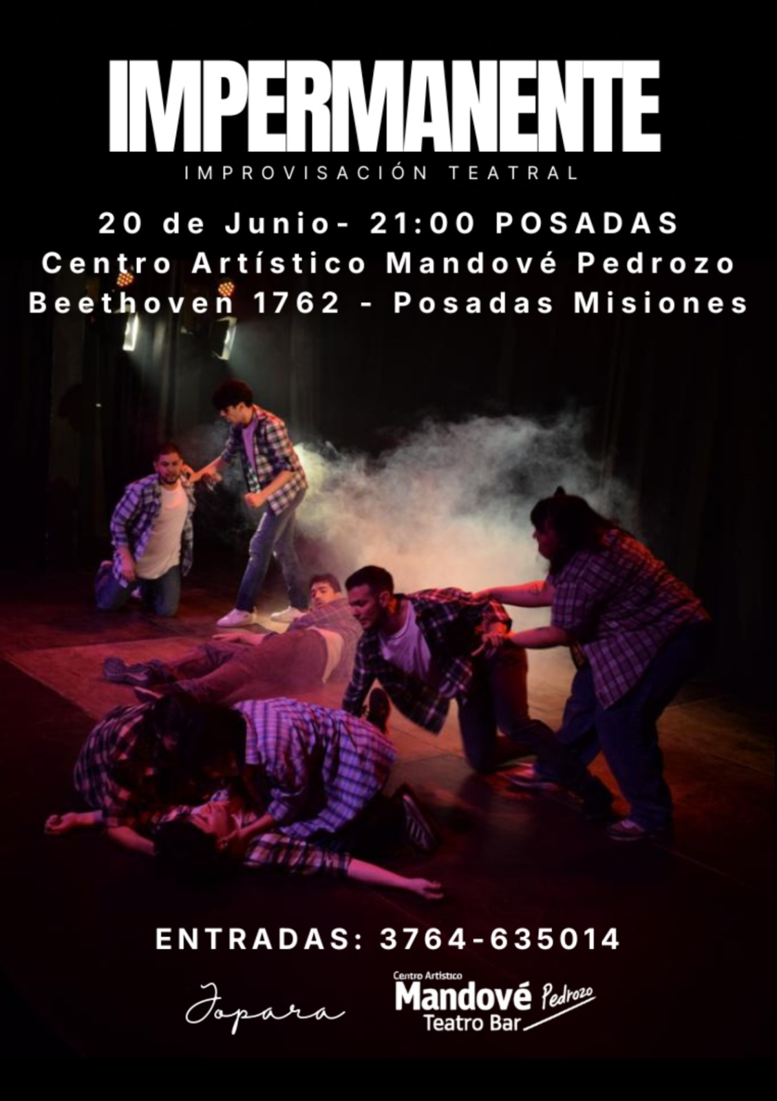 Llega de Chaco “Impermanente”, teatro de improvisación que nunca se repite imagen-12