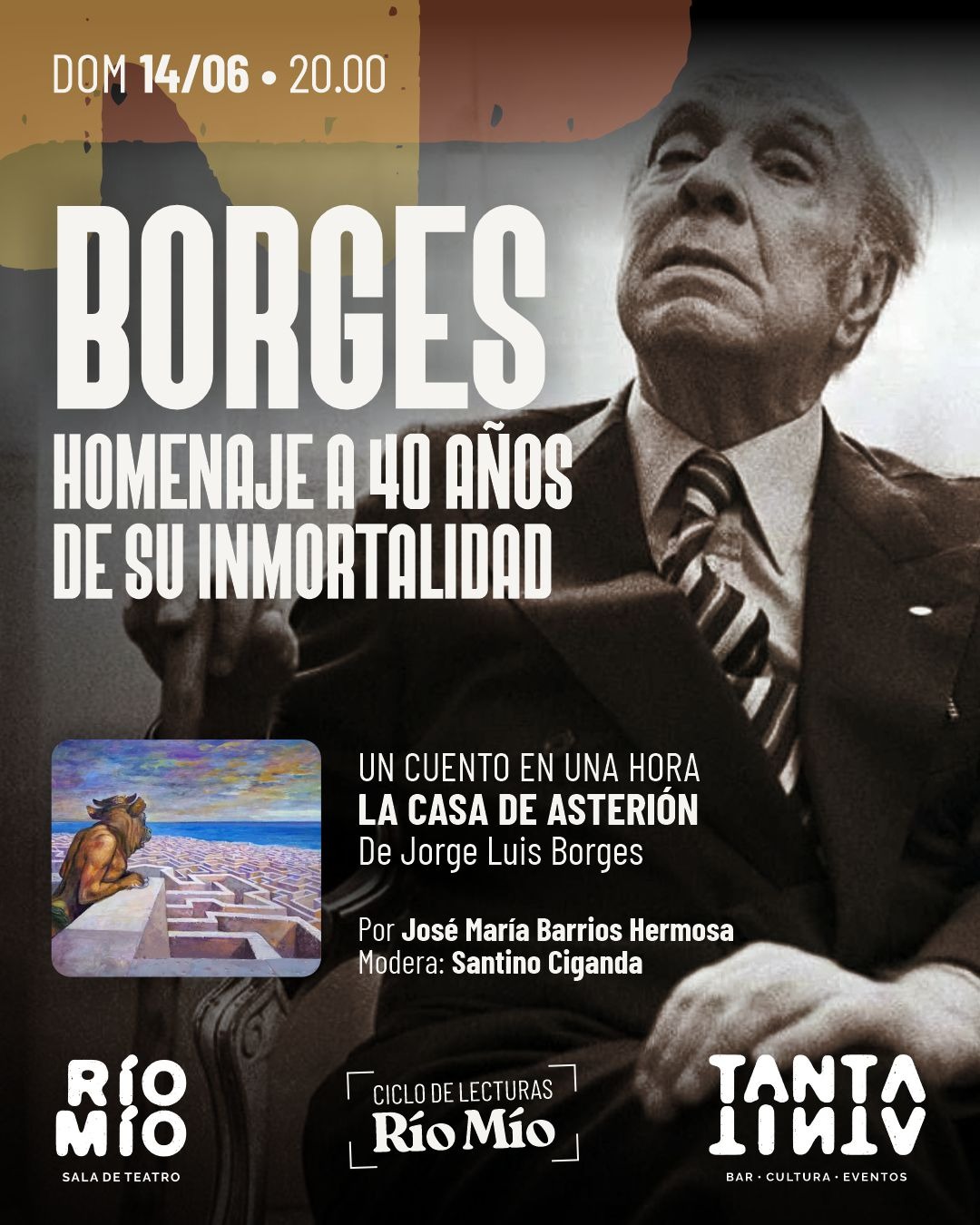 Borges, a 40 años de su muerte: la vista a Posadas y su ascendencia guaraní 12 Borges, a 40 años de su muerte: la vista a Posadas y su ascendencia guaraní imagen-11