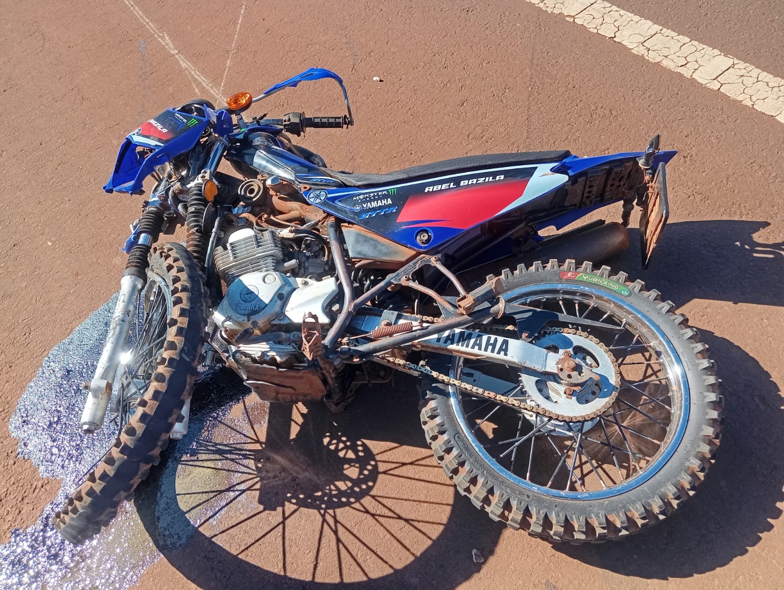 Motociclista murió tras choque frontal sobre ruta 14 en Campo Viera