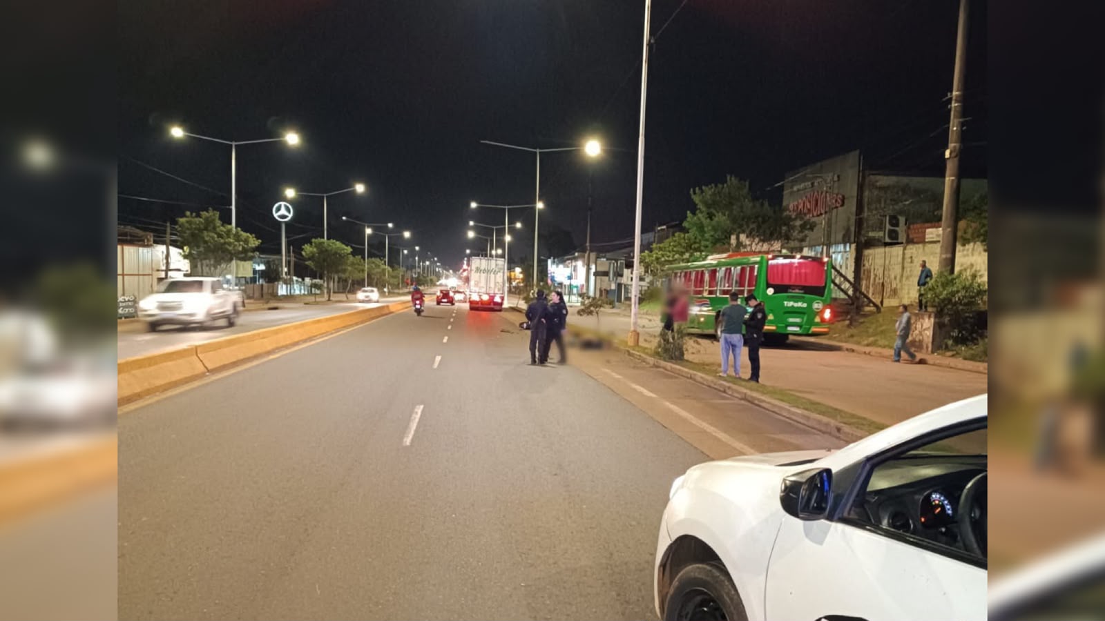 Motociclista de 24 años murió tras despistar sobre ruta 12 en Garupá