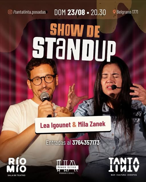 Leandro Igounet, el comediante que corre, llega este domingo a Tanta Tinta 11 Leandro Igounet, el comediante que corre, llega este domingo a Tanta Tinta imagen-10