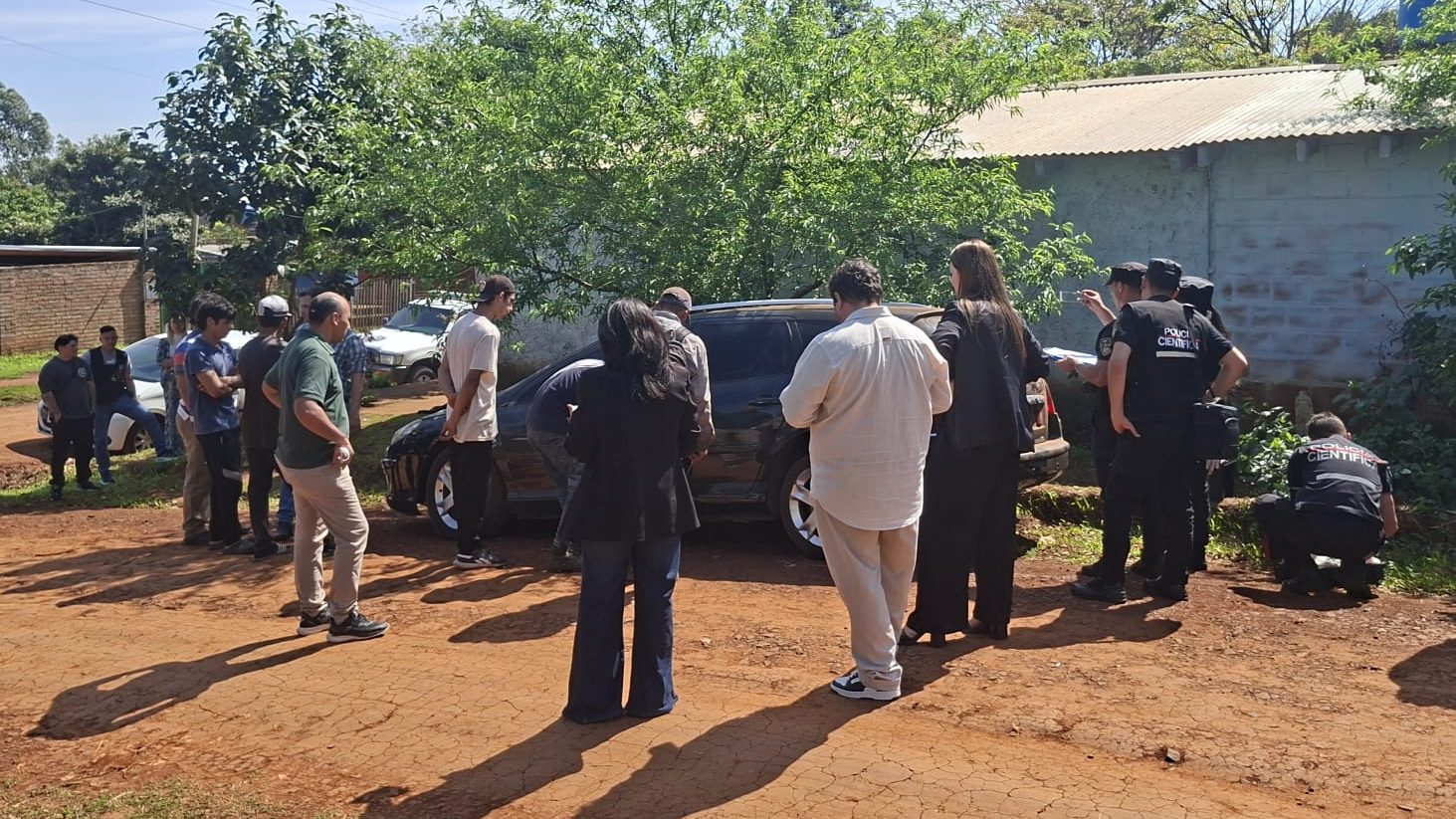Incautaron y peritaron el auto utilizado en el robo a Don Alejo en Posadas