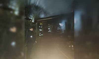 mujer incendio